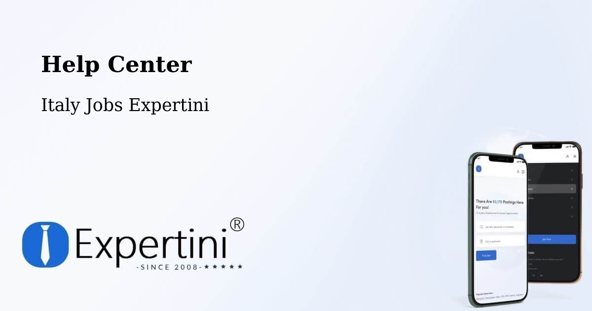 Help Center – Arzignano - Italy Jobs Expertini