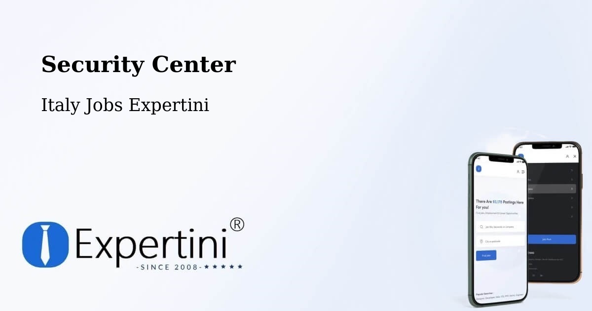 Security & Compliance – Arzignano - Italy Jobs Expertini